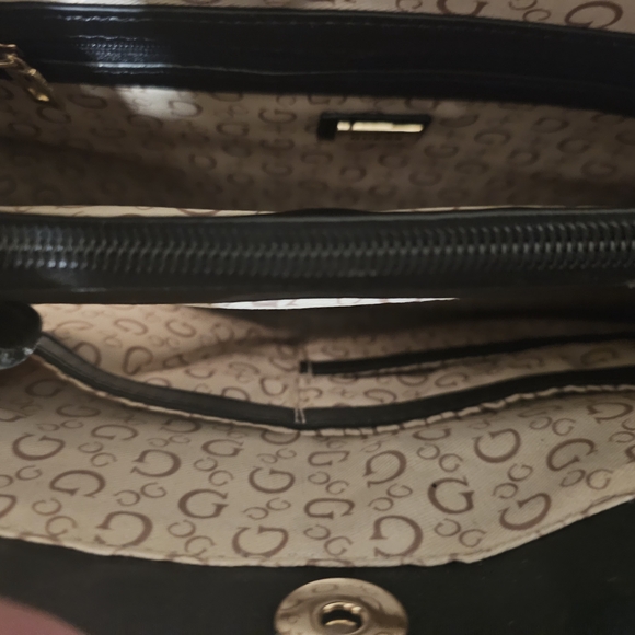 Guess Brown and Cream Women's Bag - Picture 9 of 14